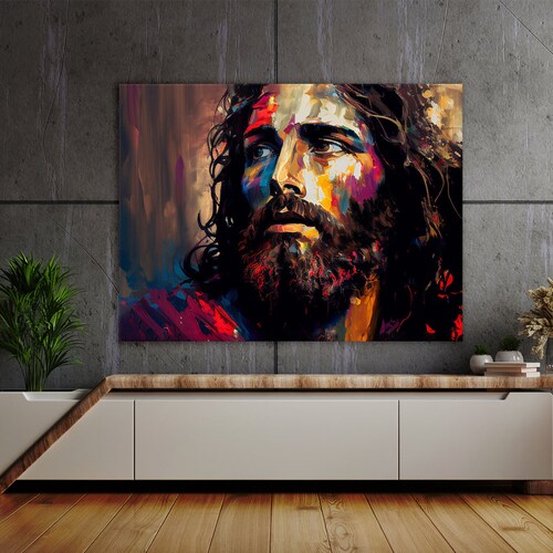 Jesus 34 Canvas Wall Art Decor Etsy