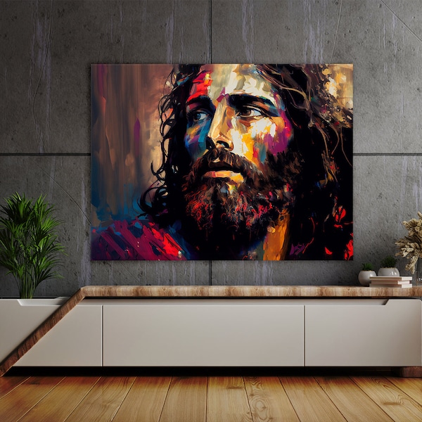 Décoration murale sur toile Jésus 34