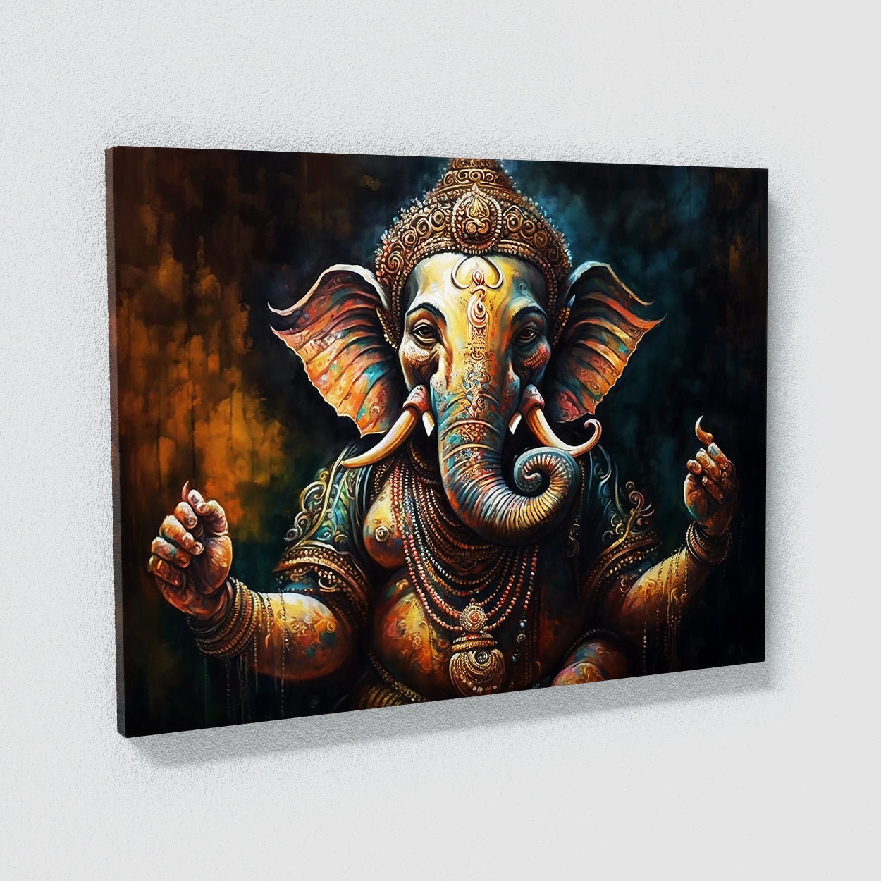 Ganesha Art Ganesha 1 Canvas Wall Art Decor Etsy Canada