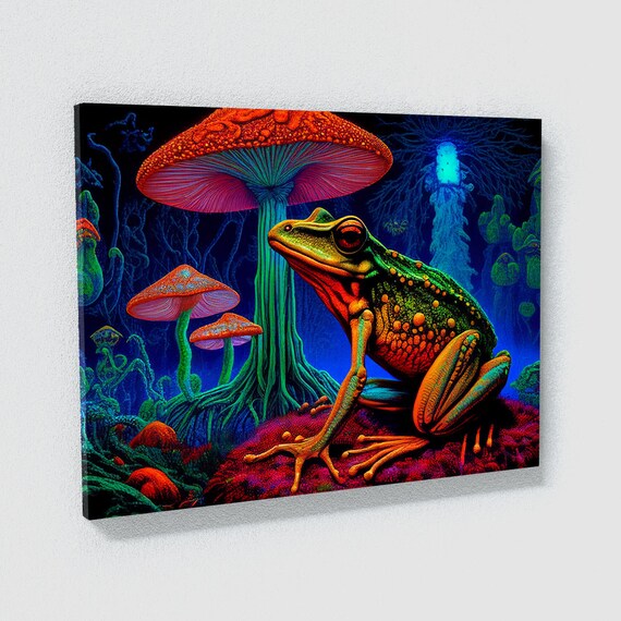 Rwraps™ Psychedelic Pond Frog Vinyl Wrap