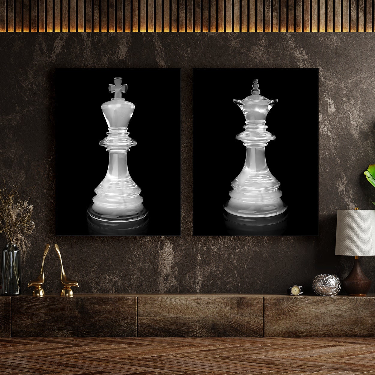 Bishop Chess Piece 24K Platinum