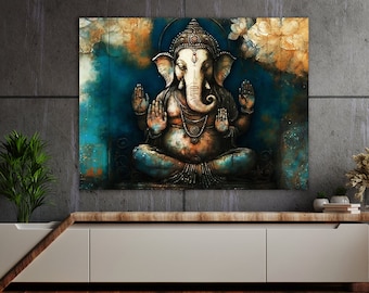 Ganesha Art  8 Canvas Wall Art Decor