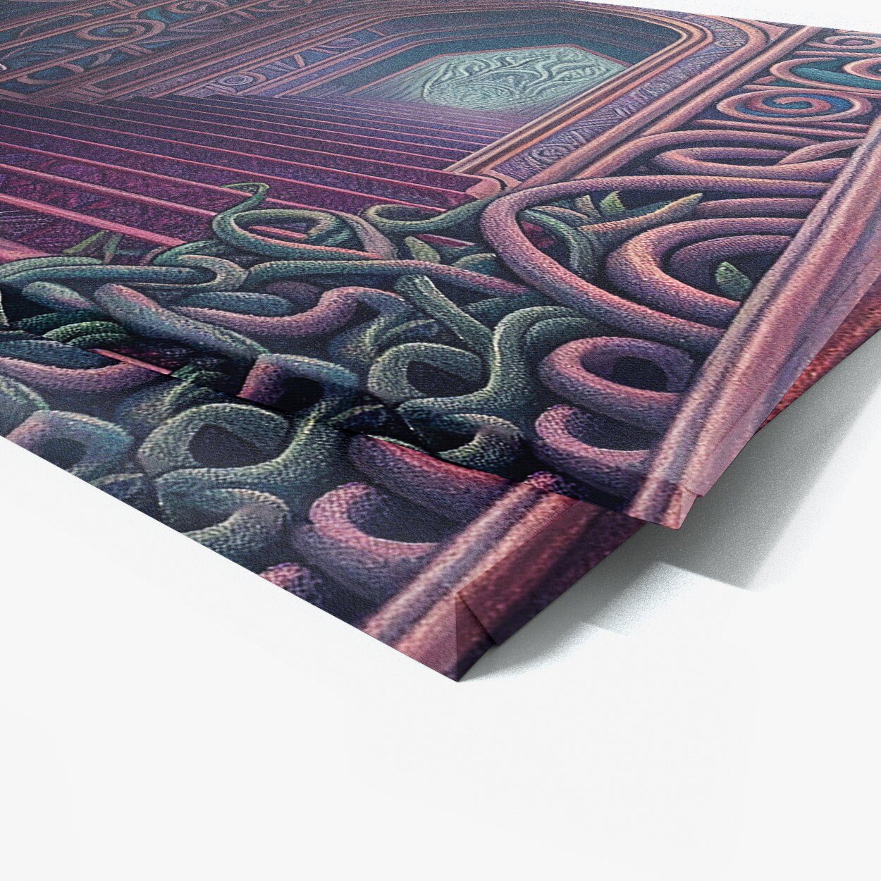 Dmt Trippy Down the Rabbit Hole 98 Canvas Wall Art Decor - Etsy