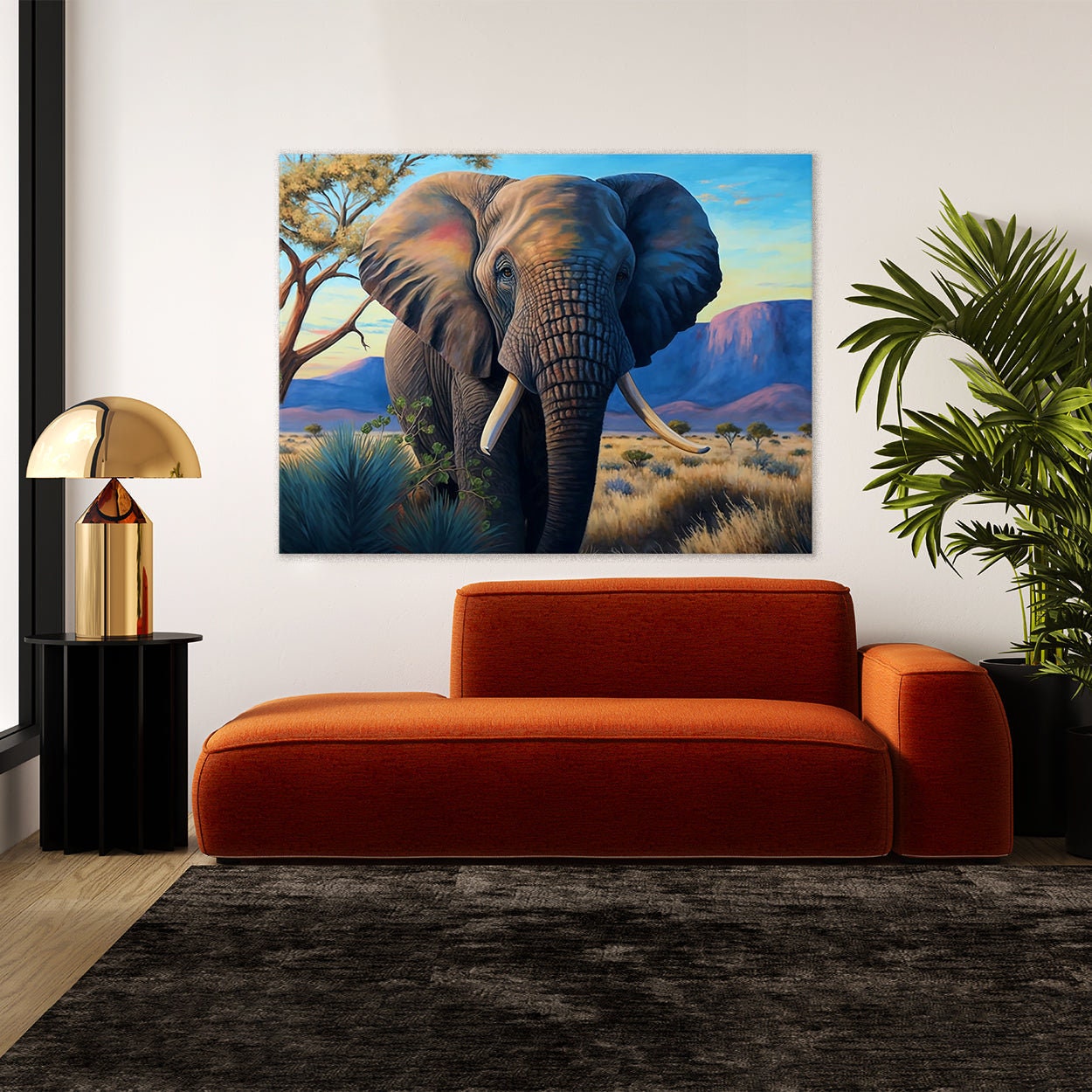 Elephant Art Decor - Etsy Wall 17 Denmark Canvas