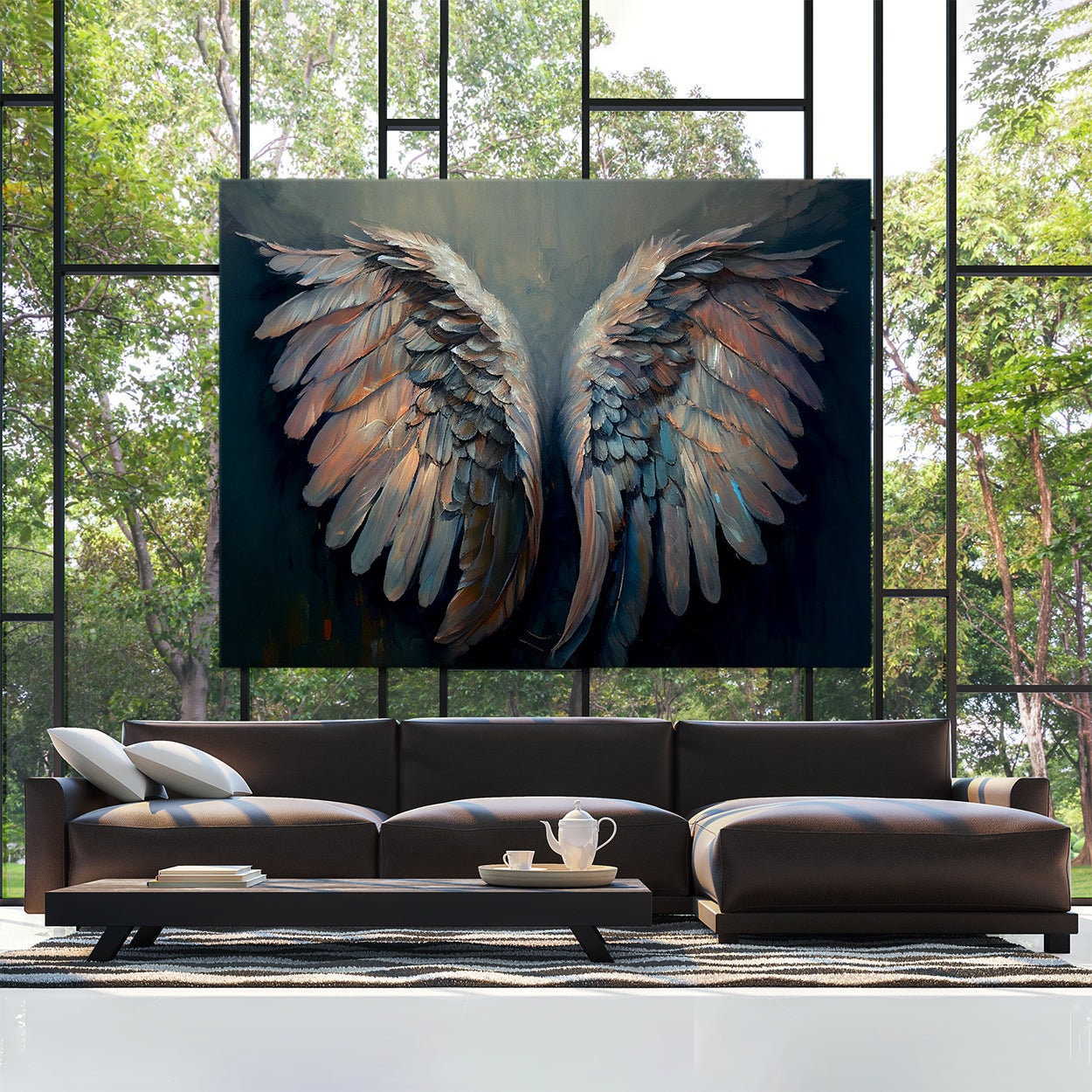 Angel Wings 15 Canvas Wall Art Decor Etsy
