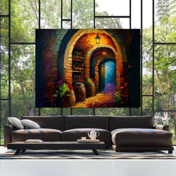 Wine cellar wall decor hotsell