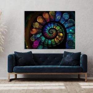 Dmt Trippy Third Eye Psychedelic 17 Canvas Wall Art Decor - Etsy