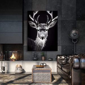 Deer 35 Canvas Wall Art Decor