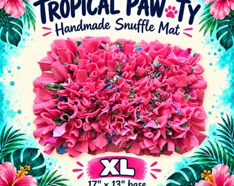 XL - Tropical Paw-Ty Snuffle Mat for Dogs, Guinea Pigs and Rabbits —