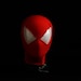 Scarlet Spider, Scarlet Spiderman Cosplay Mask with Faceshell and Lenses, high quality handcraft Movie Prop Replica, wear high-grade mask