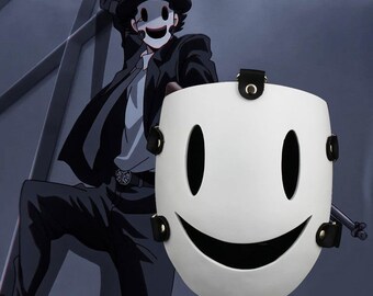 High Rise Invasion Masque Creative High Rise Invasion Cosplay Anime Sniper Résine Masque Jeu Personnage Chapeaux Carnavals Mascarade Halloween Masques de Fête de Pâques pour Adultes