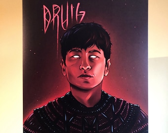 Print Of Art, DRUIG (ETERNALS) A4 / Fan Art