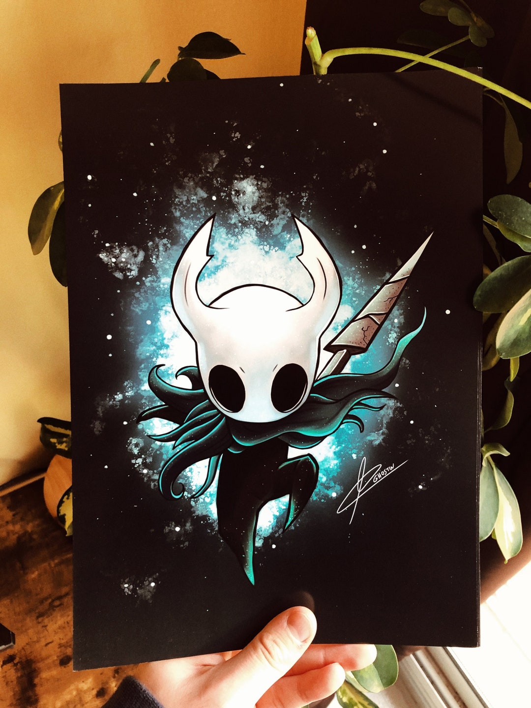 Print of Art A4 Hollow Knight / Illustration / Fanart - Etsy