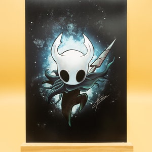 Print of Art A4 Hollow Knight / Illustration / Fanart - Etsy