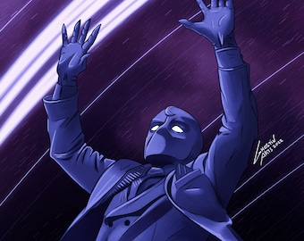 Print Of Art Mr. Knight (210x210mm) Fan Art