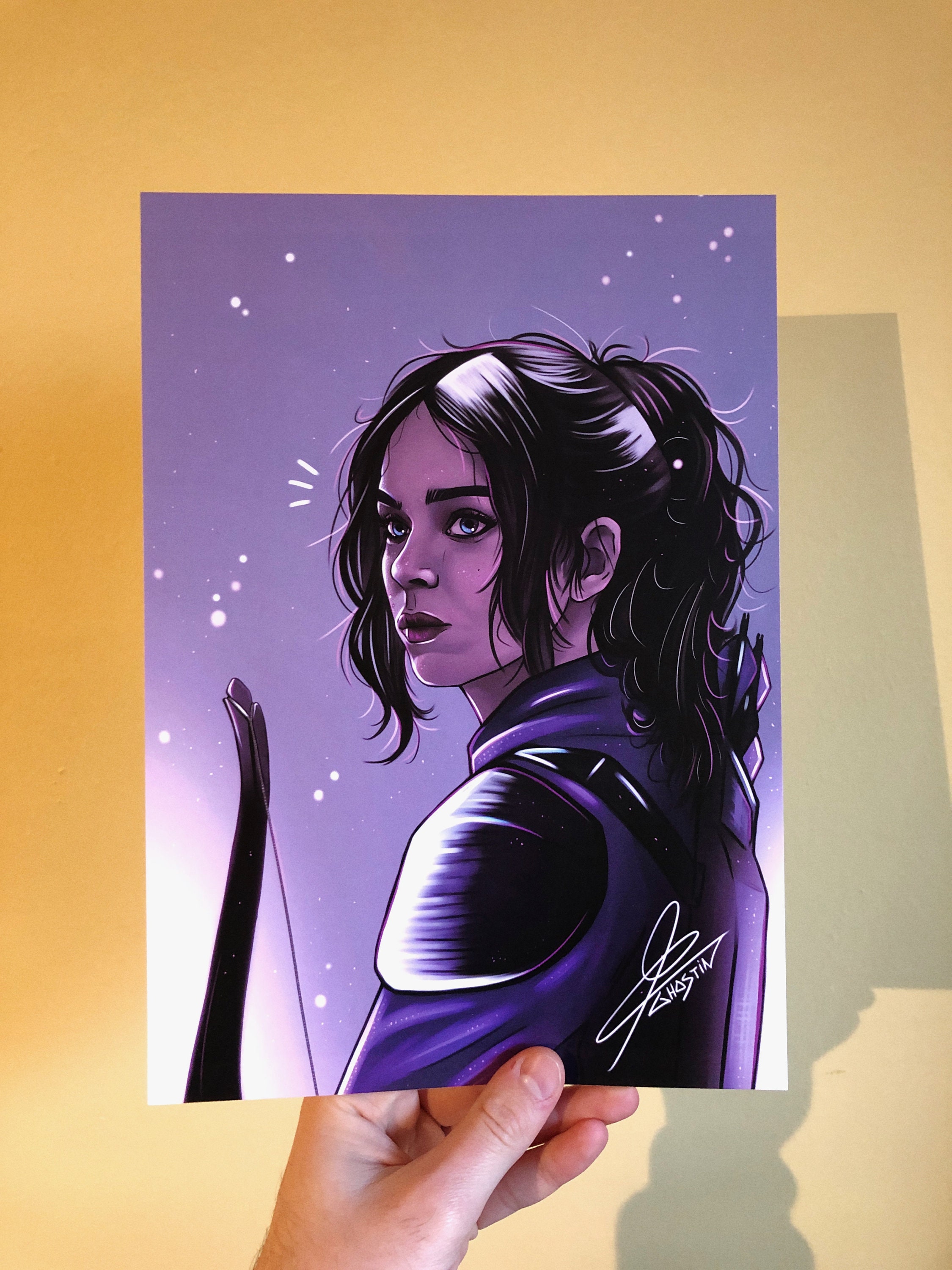 Print Of Art, Kate Bishop (Hawkeye) / A4