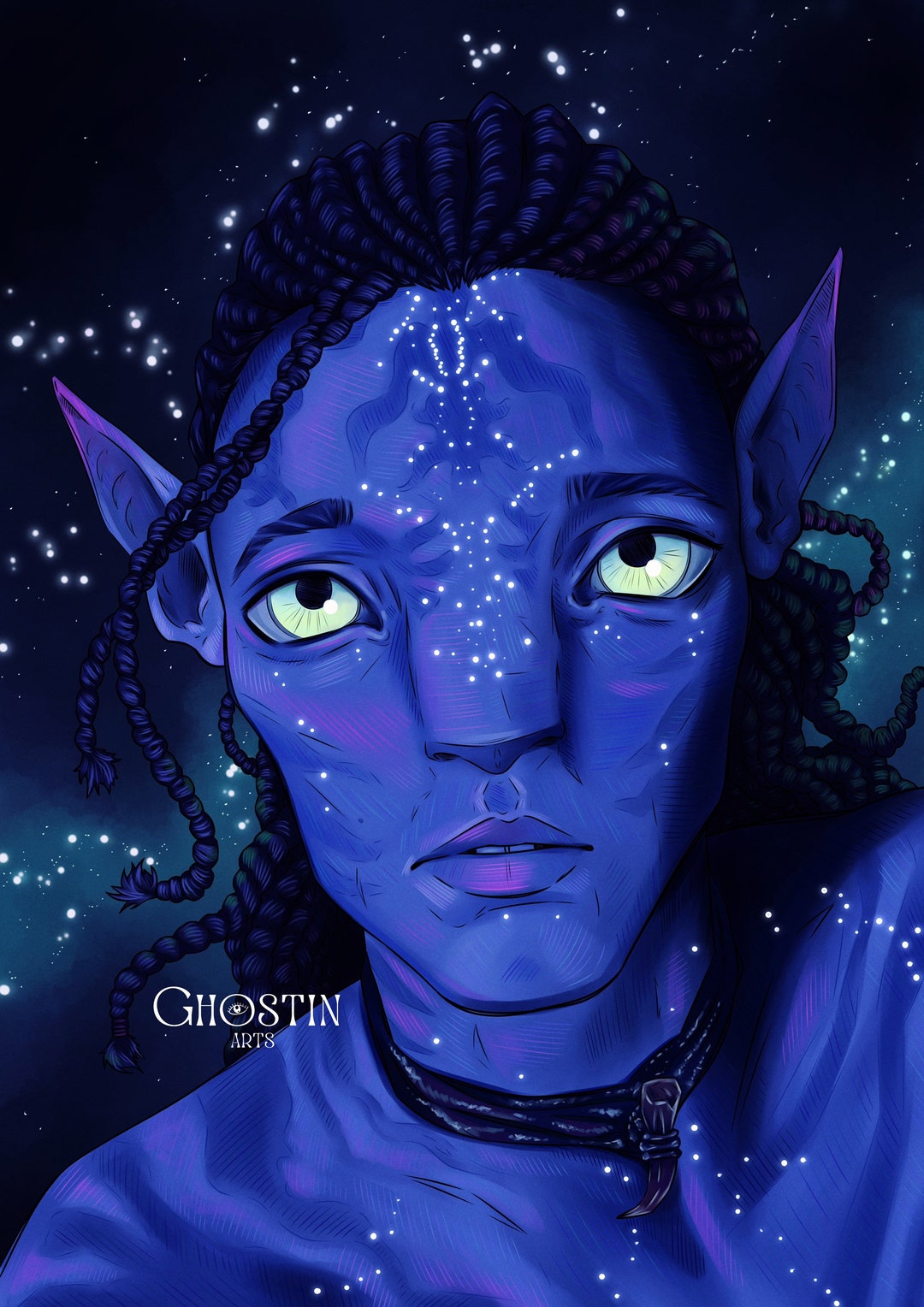 Print of Lo'ak AVATAR /A4 Fan Art Etsy