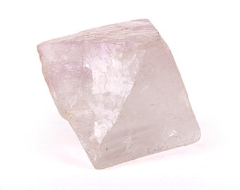 Light Purple / Violet Fluorite Octahedron, Natural Octahedral, Raw Mineral Diamond, Cleaved Fluorite, Dream Crystal
