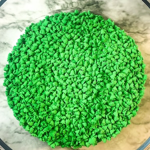 Green Tree Shaped Sprinkles (2 oz pkg), Christmas Tree Sprinkles