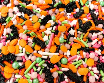 Batty, Halloween Sprinkle Mix, Neon Sprinkles