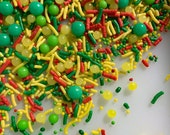 Stop And Go Sprinkle Mix, Red, yellow and Green Sprinkles
