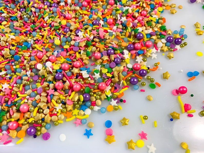 Rainbow Bash Sprinkle Mix Etsy