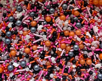 Hey Boo, Halloween Sprinkles, Ghost Sprinkle Mix
