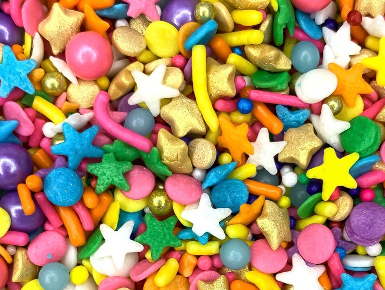 Rainbow Bash Sprinkle Mix Etsy
