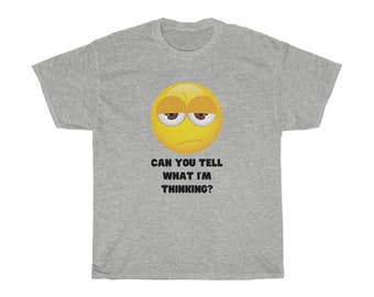 Thinking Emoji Funny Sarcastic Smiley Emoji T-Shirt Thinking Emoji Funny Sarcastic Smiley Emoji T-Shirt