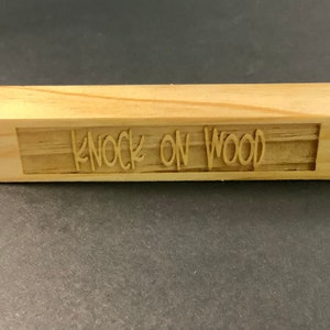 Knock on Wood - Etsy
