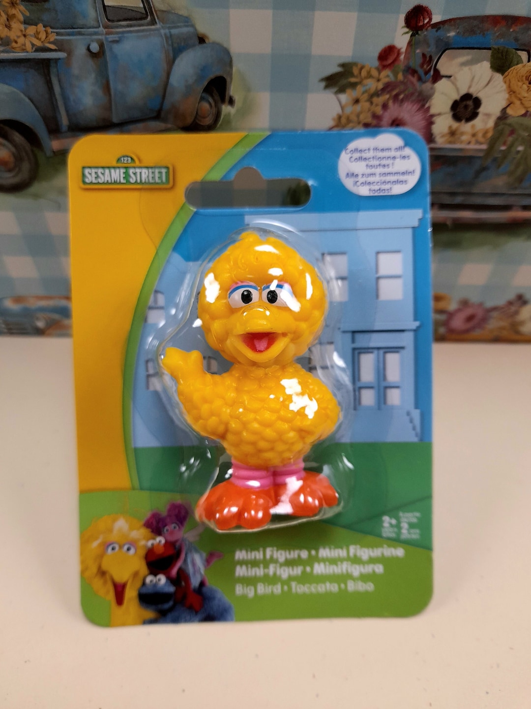 Sesame Street big Bird Minifigure Collectible Toy/ Sesame Street