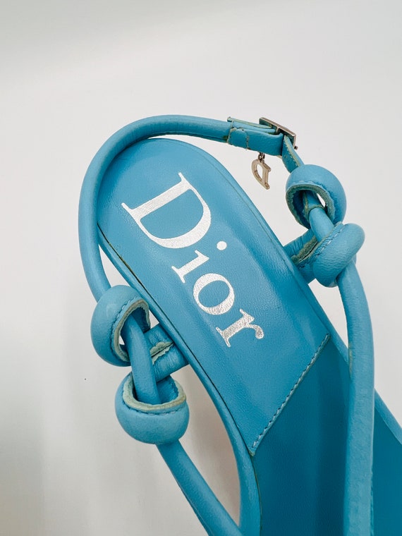 Christian Dior Kitten Heels Sandals 36 / 3 Authentic … - Gem