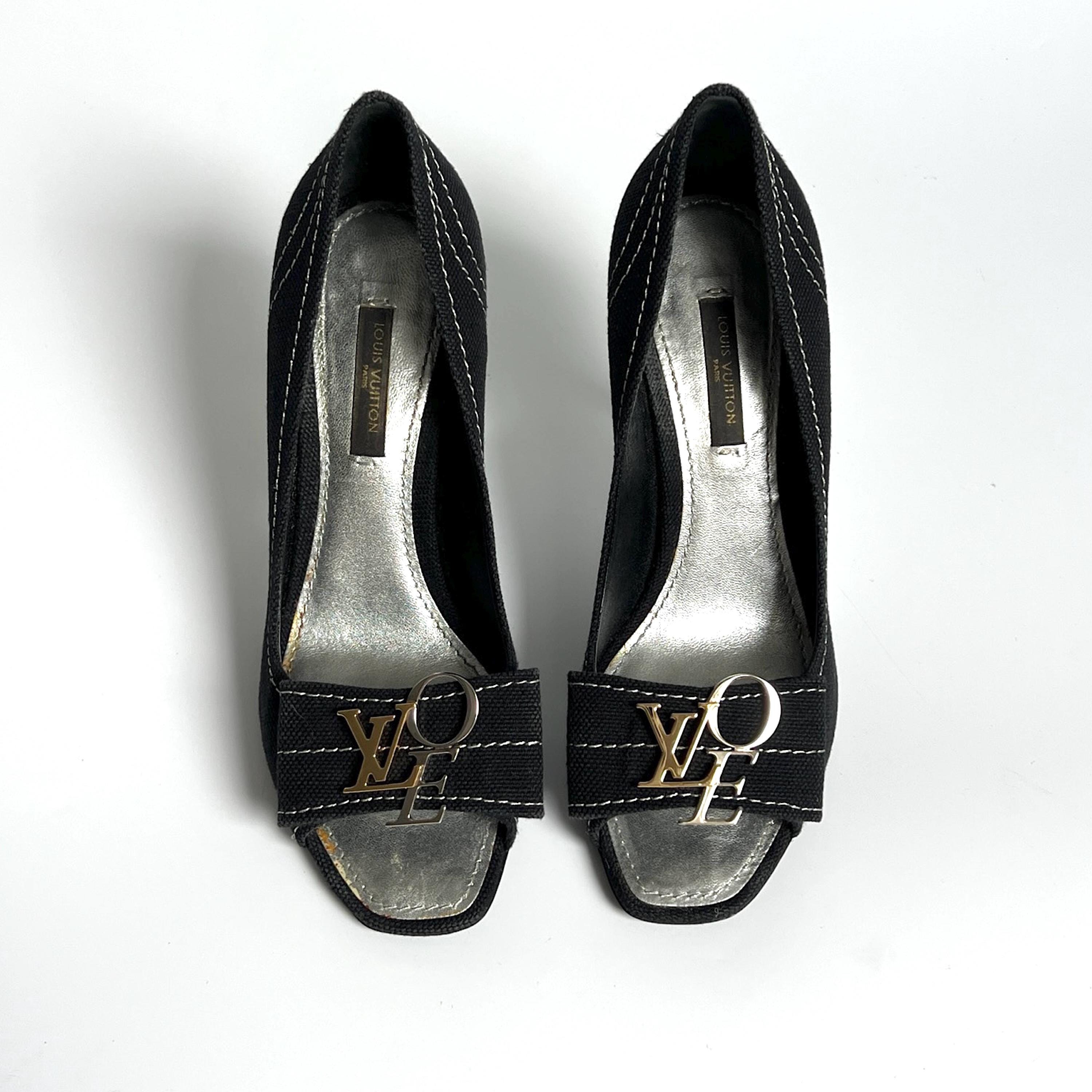 Gucci Monogram Heels - Etsy