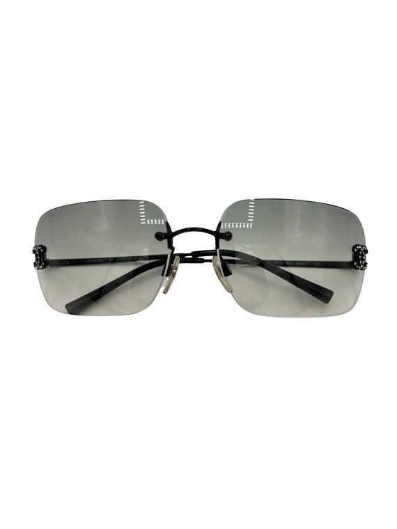 Chanel diamante best sale sunglasses
