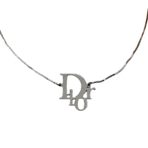 Dior necklace etsy discount