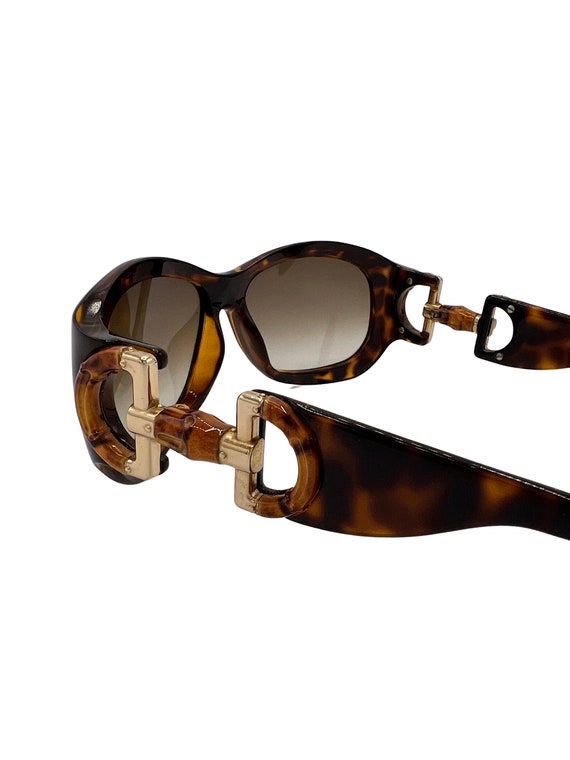 Gucci Sunglasses Brown Tortoiseshell Authentic Ba… - image 7