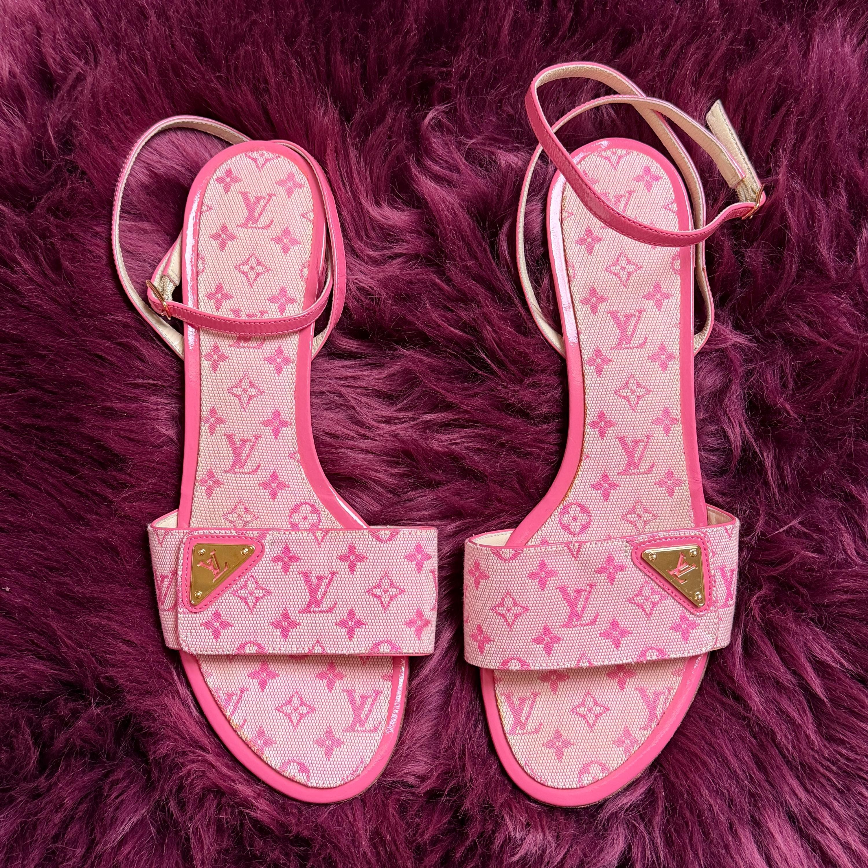 Vintage Louis Vuitton Sandals - Etsy display picture 3