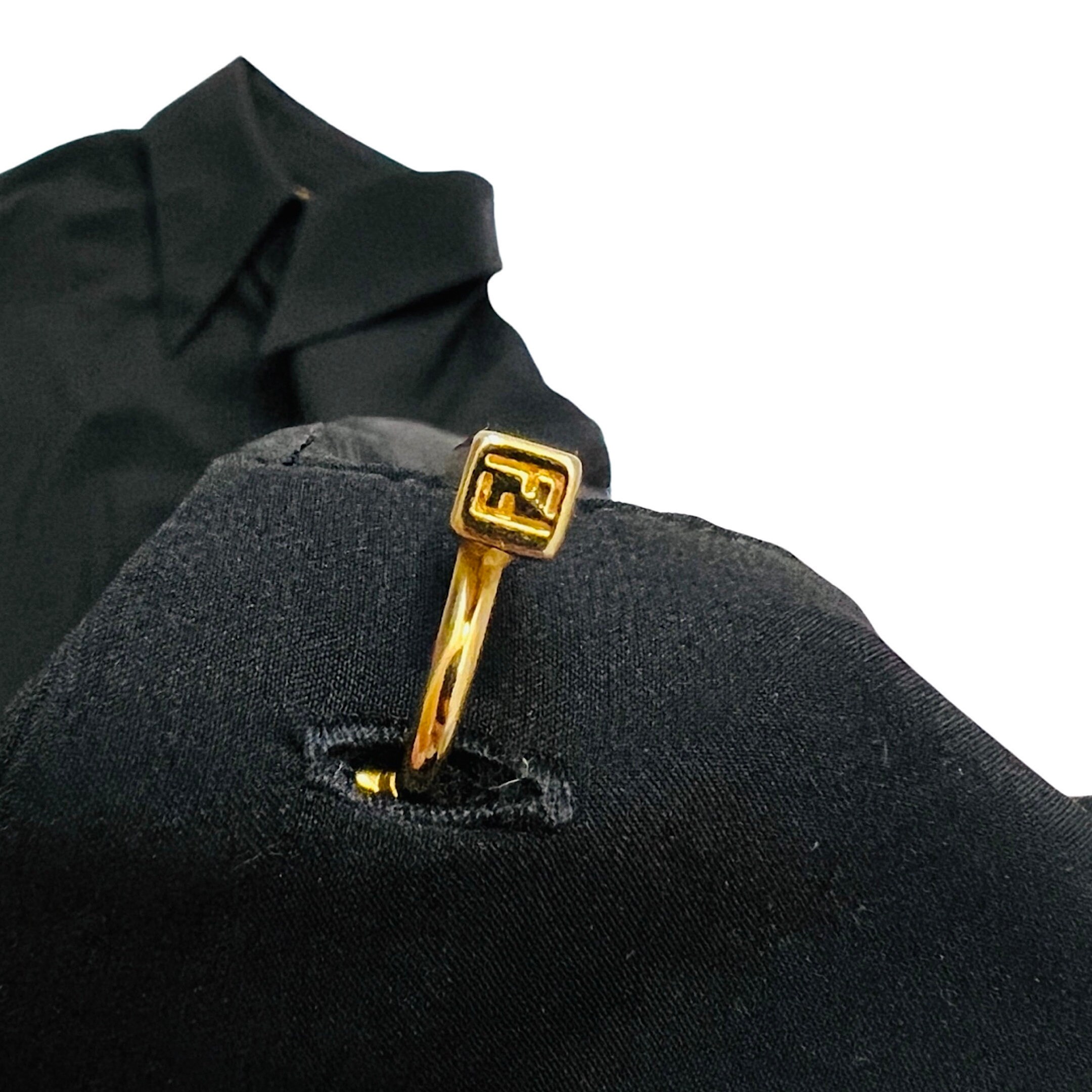 Fendi Monogram Button Down Shirt – Vintage by Misty
