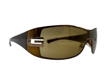 Guccissima lens-decal Mirrored Ski Goggles Neutrals