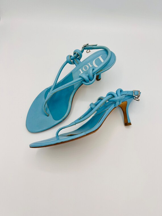Christian Dior Kitten Heels Sandals 36 / 3 Authentic … - Gem