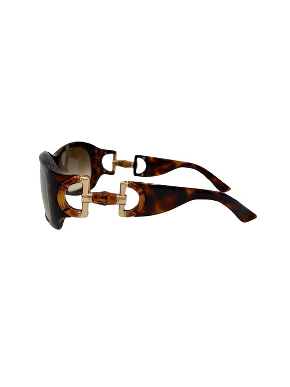 Gucci Sunglasses Brown Tortoiseshell Authentic Ba… - image 6