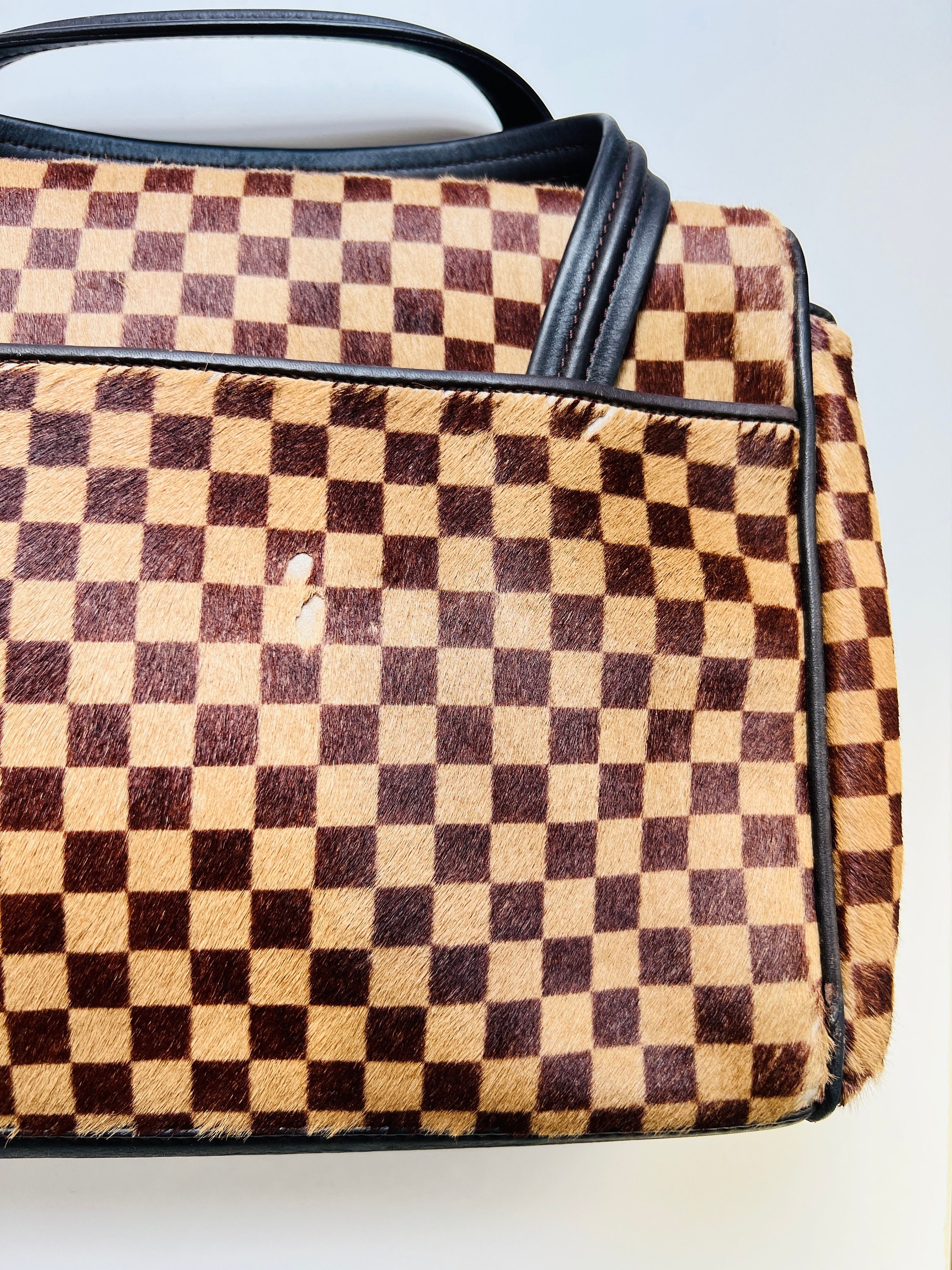 Louis Vuitton Bag Damier Sauvage Calf Hair Lionne Spawn -  Norway