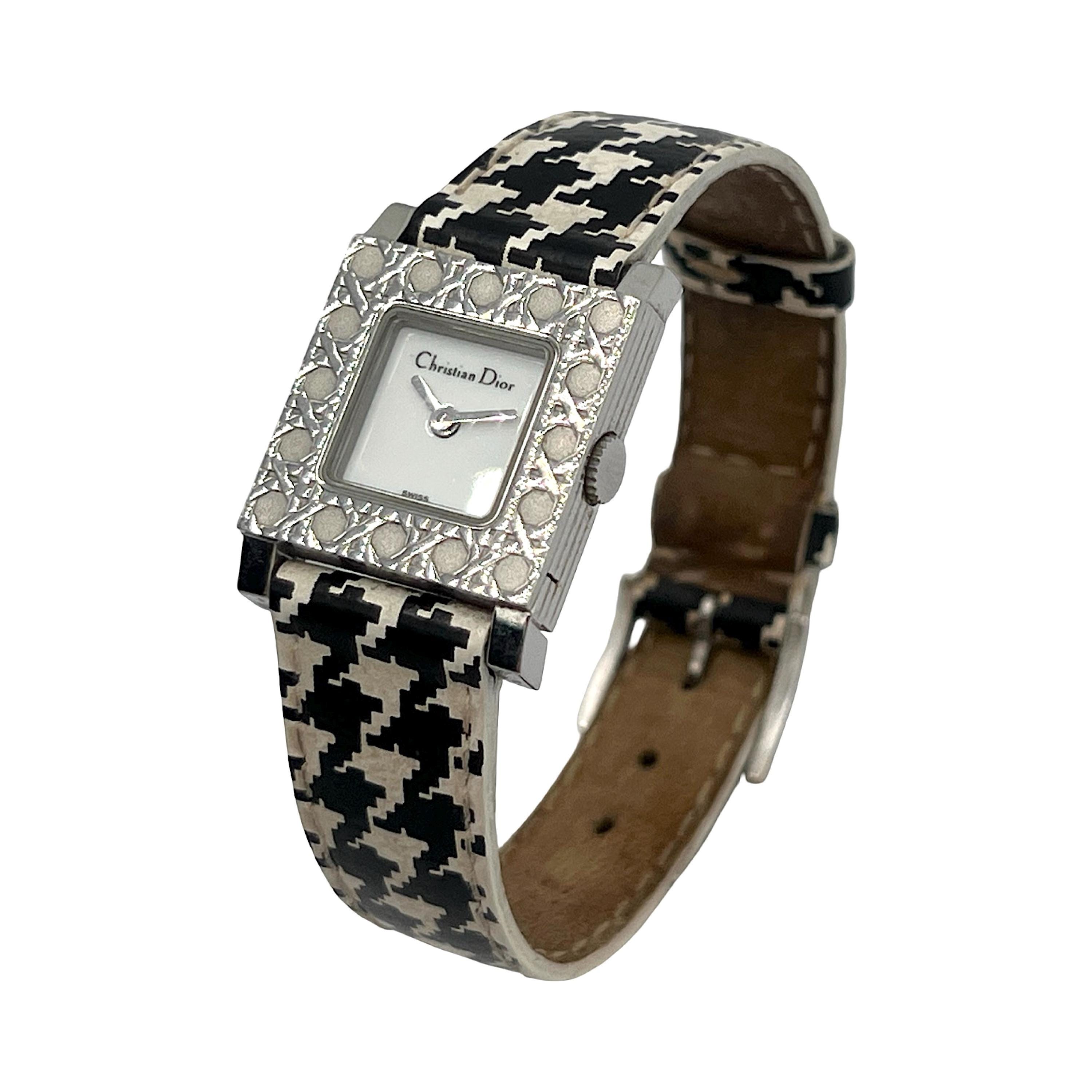 Christian Dior Watch Leather Strap