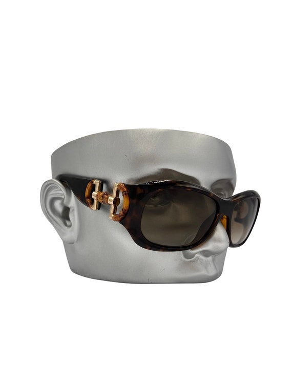 Gucci Sunglasses Brown Tortoiseshell Authentic Ba… - image 4