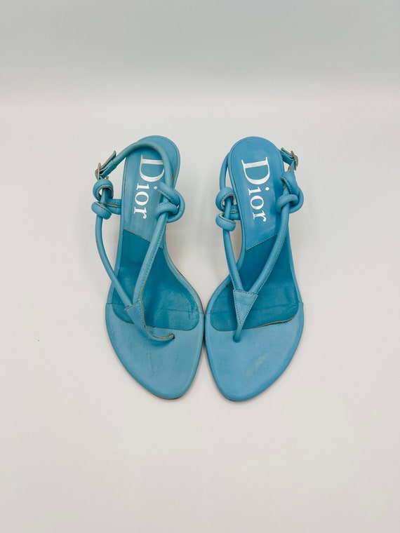 Christian Dior Kitten Heels Sandals 36 / 3 Authentic … - Gem