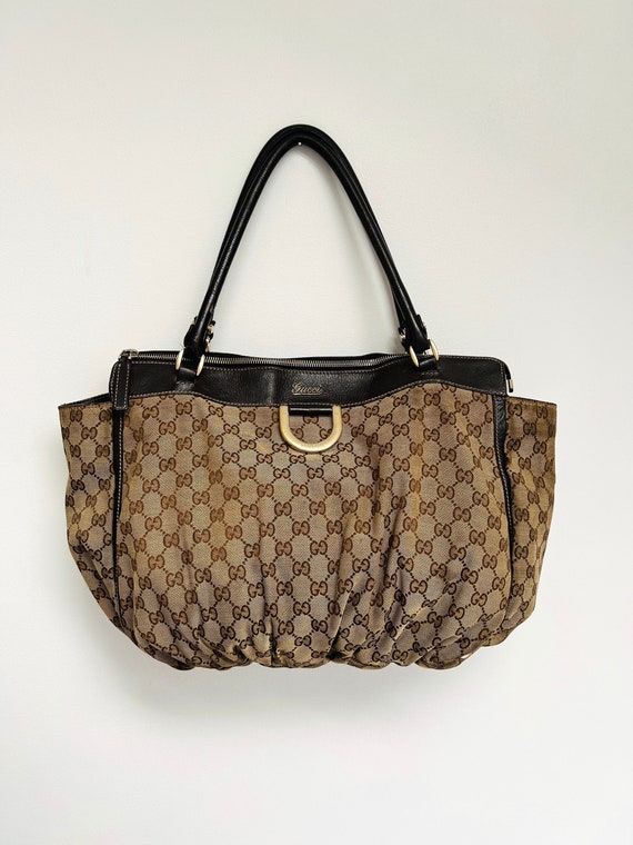 Gucci GG Shoulder Bag Monogram Logo Large Holdall 