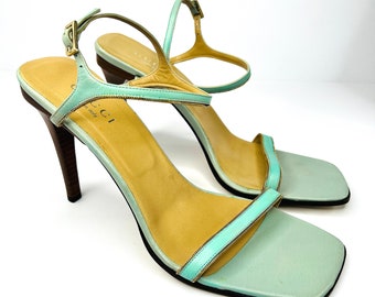 gucci barely there heels