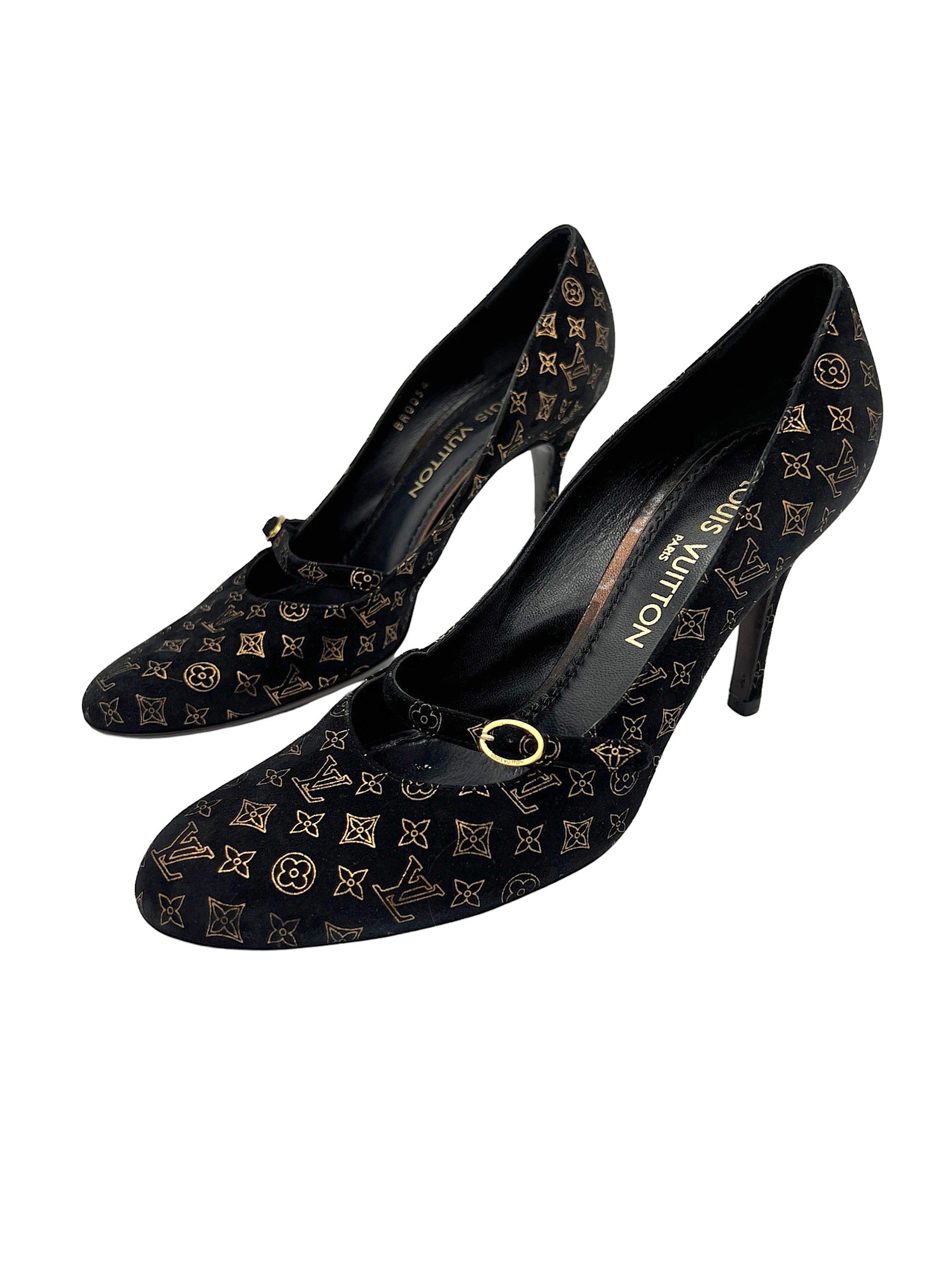 Louis Vuitton - Fetish Monogram Canvas Pointy Pumps 38,5