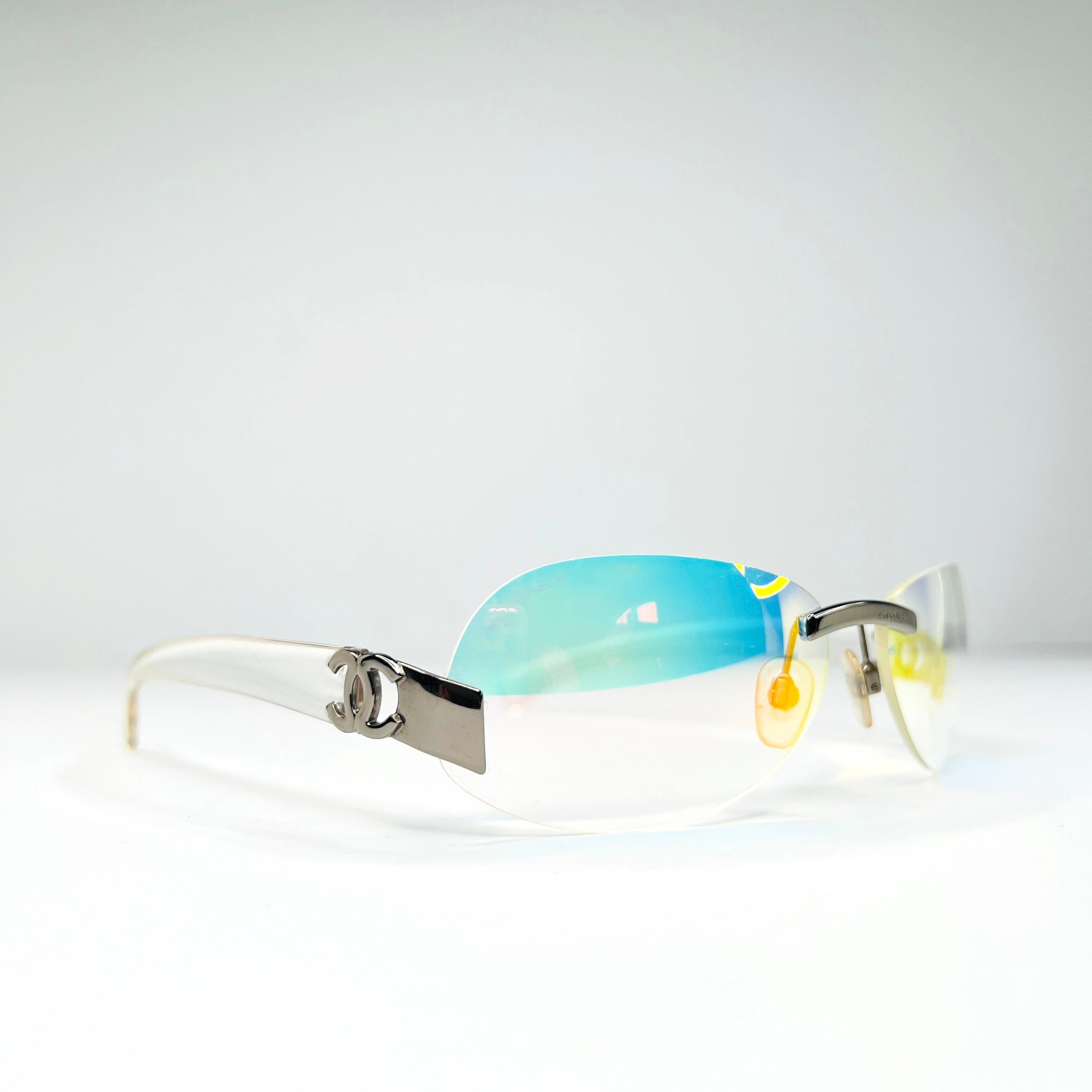 chanel rainbow sunglasses