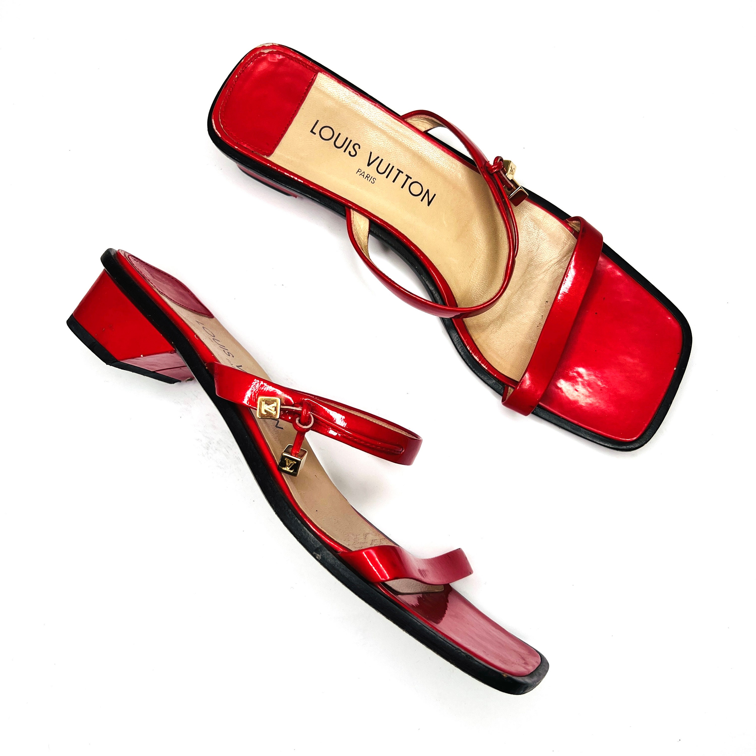 LOUIS VUITTON Monogram sandalen voor dames